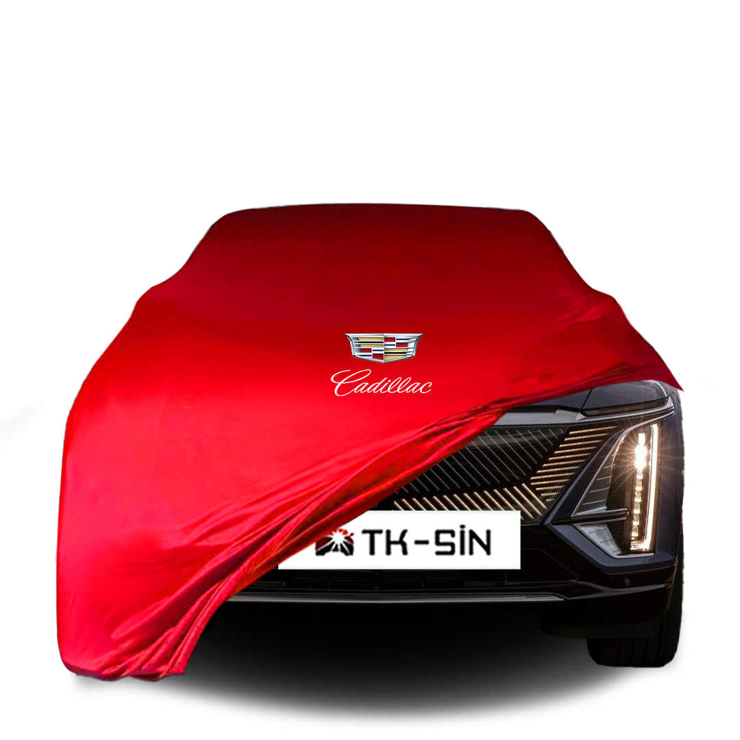 Cadillac LYRIQ (2022) Indoor Car Cover Custom Fit, Black, Gray, Blue, Red Color