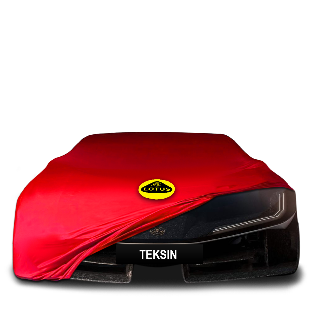 Lotus Theory 1 (2024-) Indoor Car Cover Custom Fit, Black, Gray, Blue, Red Color