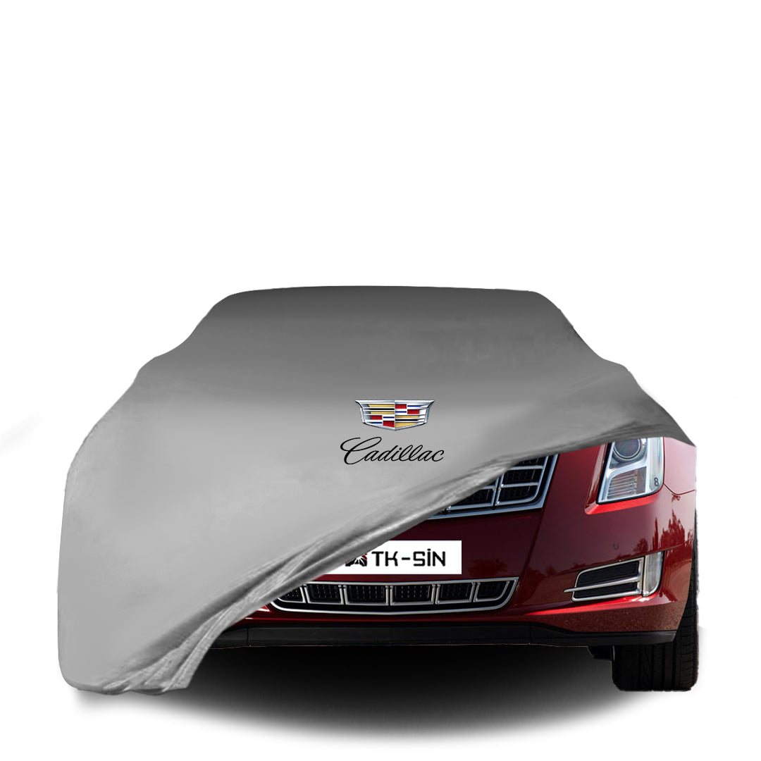 Cadillac XTS (2012-2019) Indoor Car Cover Custom Fit, Black, Gray, Blue, Red Color