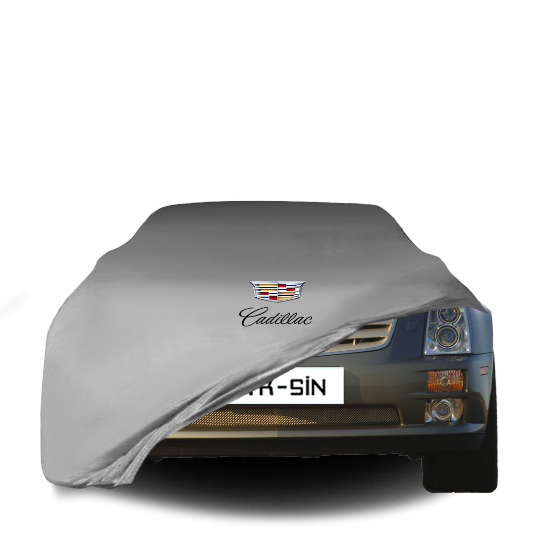 Cadillac STS (2004-2011) Indoor Car Cover Custom Fit, Black, Gray, Blue, Red Color