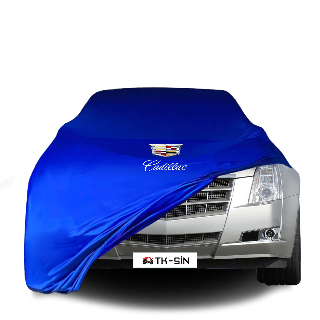 Cadillac CTS1 (2003-2007) Indoor Car Cover Custom Fit, Black, Gray, Blue, Red Color