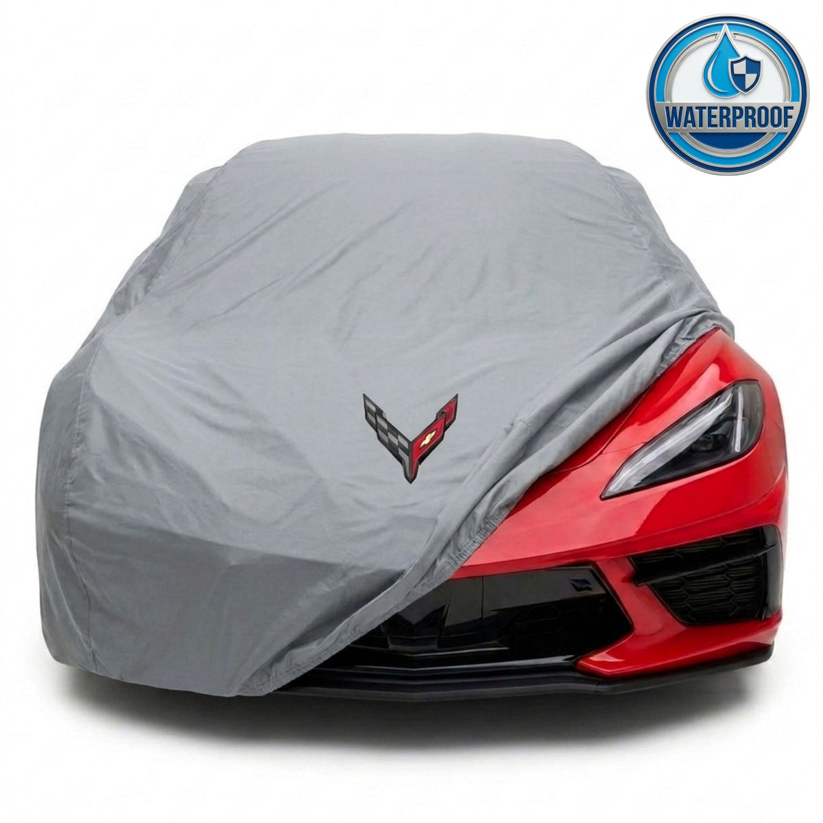 Corvette C8 Outdoor Car Cover – Waterproof & Custom Fit