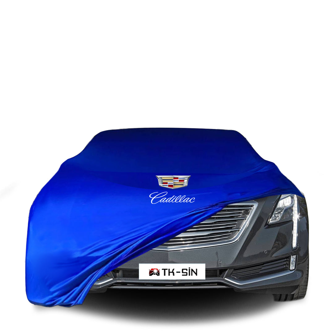 Cadillac CT6 (2016-) Indoor Car Cover Custom Fit, Black, Gray, Blue, Red Color