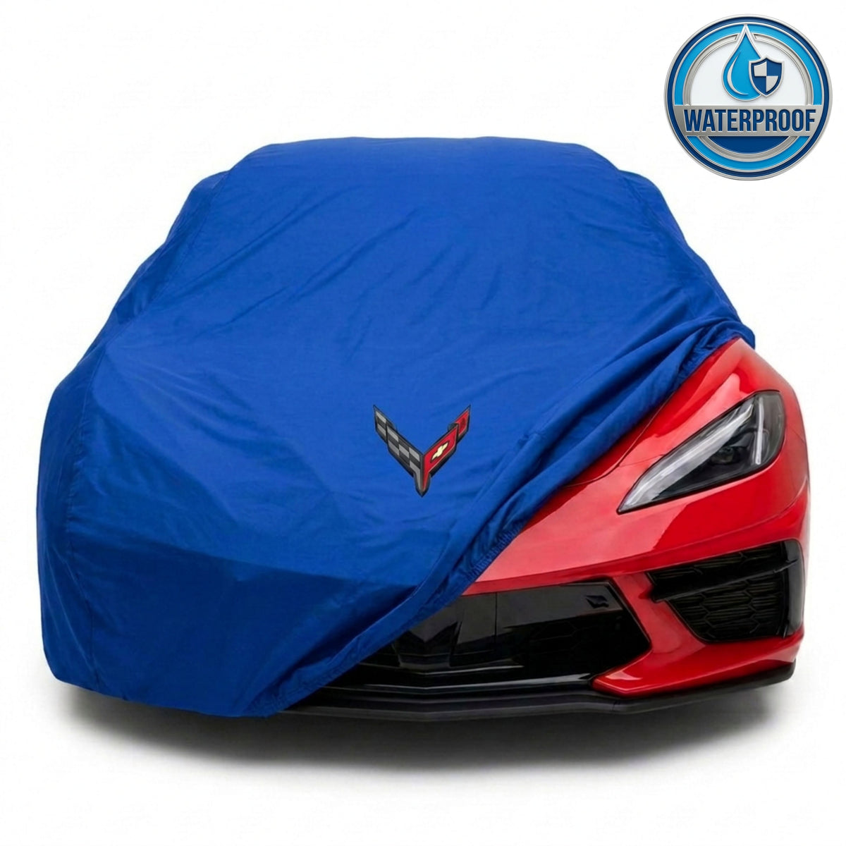 Corvette C8 Outdoor Car Cover – Waterproof & Custom Fit