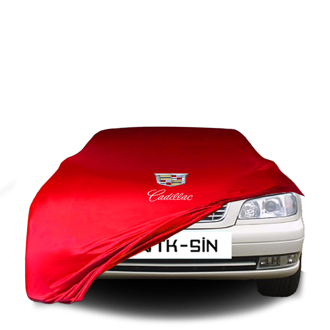 Cadillac Catera (1996-2002) Indoor Car Cover Custom Fit, Black, Gray, Blue, Red Color