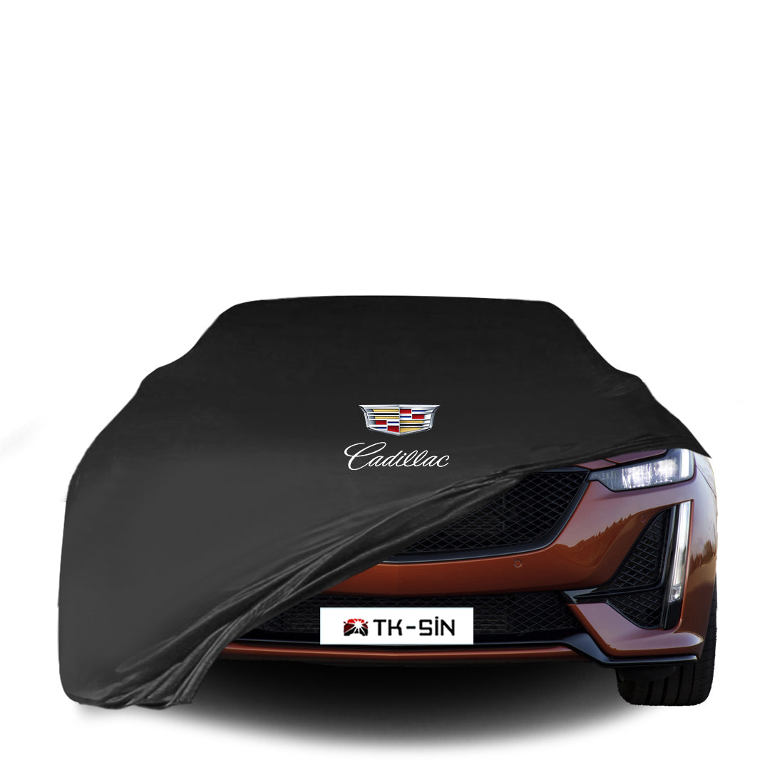 Cadillac CT5 (2019) Indoor Car Cover Custom Fit, Black, Gray, Blue, Red Color