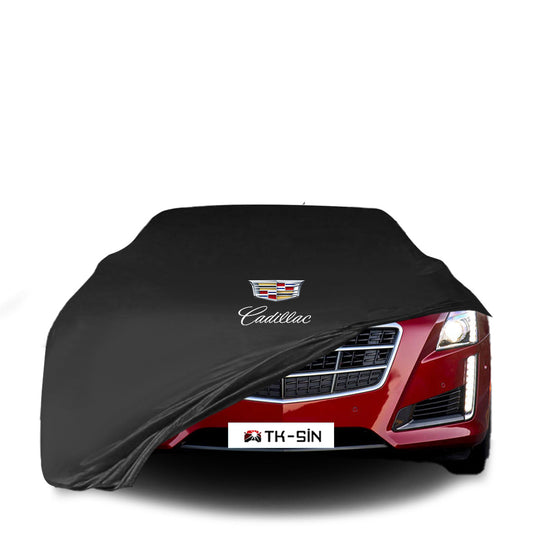 Cadillac CTS3 (2014-2019) Indoor Car Cover Custom Fit, Black, Gray, Blue, Red Color