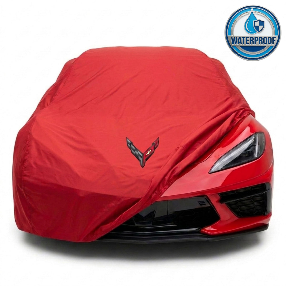 Corvette C8 Outdoor Car Cover – Waterproof & Custom Fit