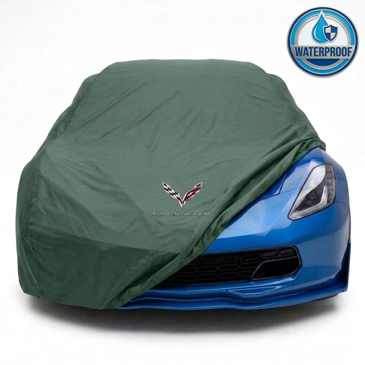 Corvette C7 Outdoor Car Cover – Waterproof & Custom Fit