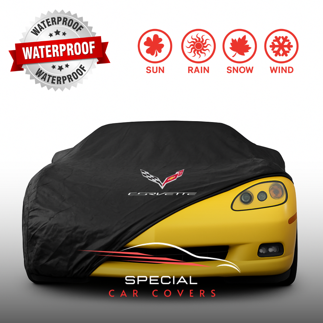 Corvette C6 Outdoor Car Cover – Waterproof & Custom Fit