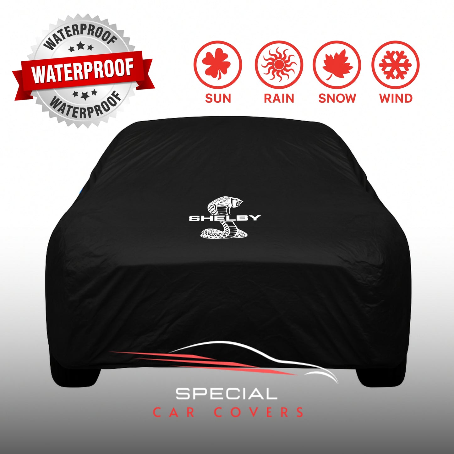 Mustang Outdoor Car Cover – Waterproof & Custom Fit