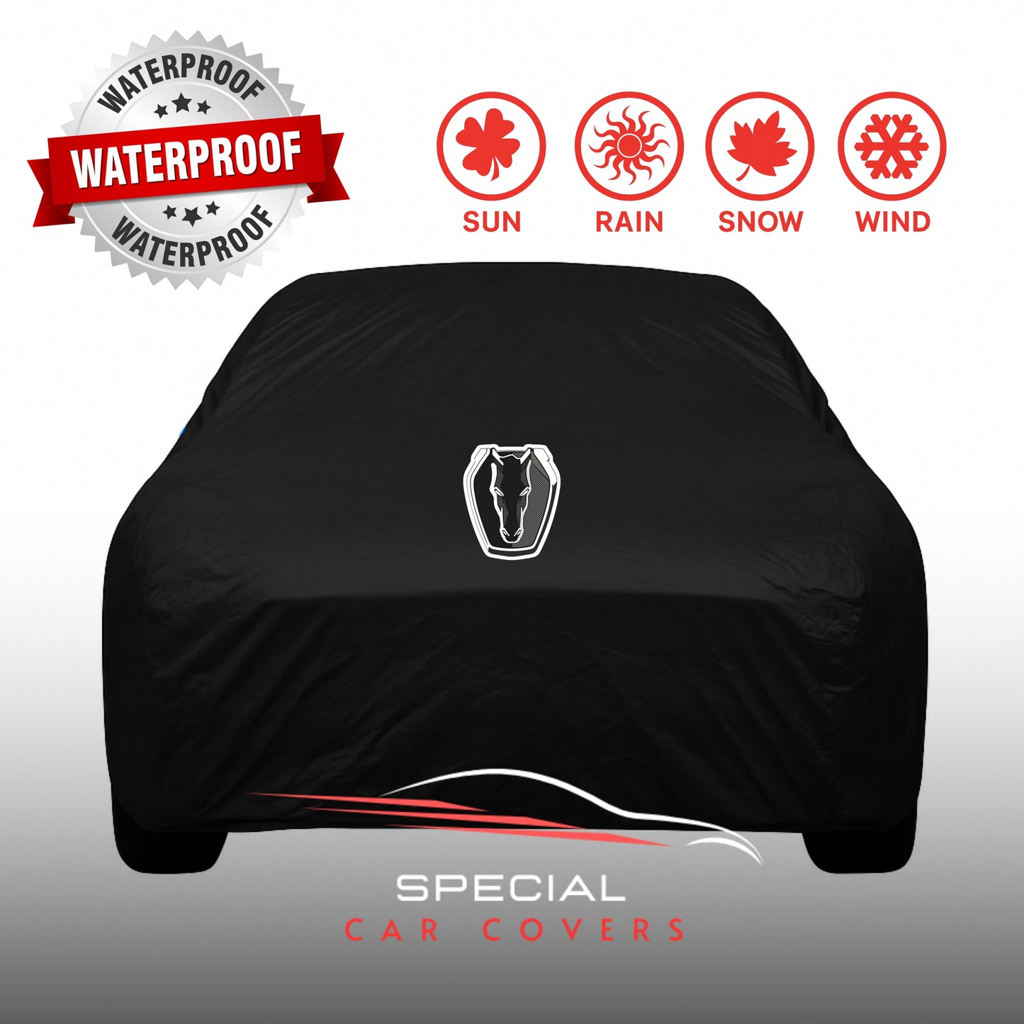 Mustang Outdoor Car Cover – Waterproof & Custom Fit