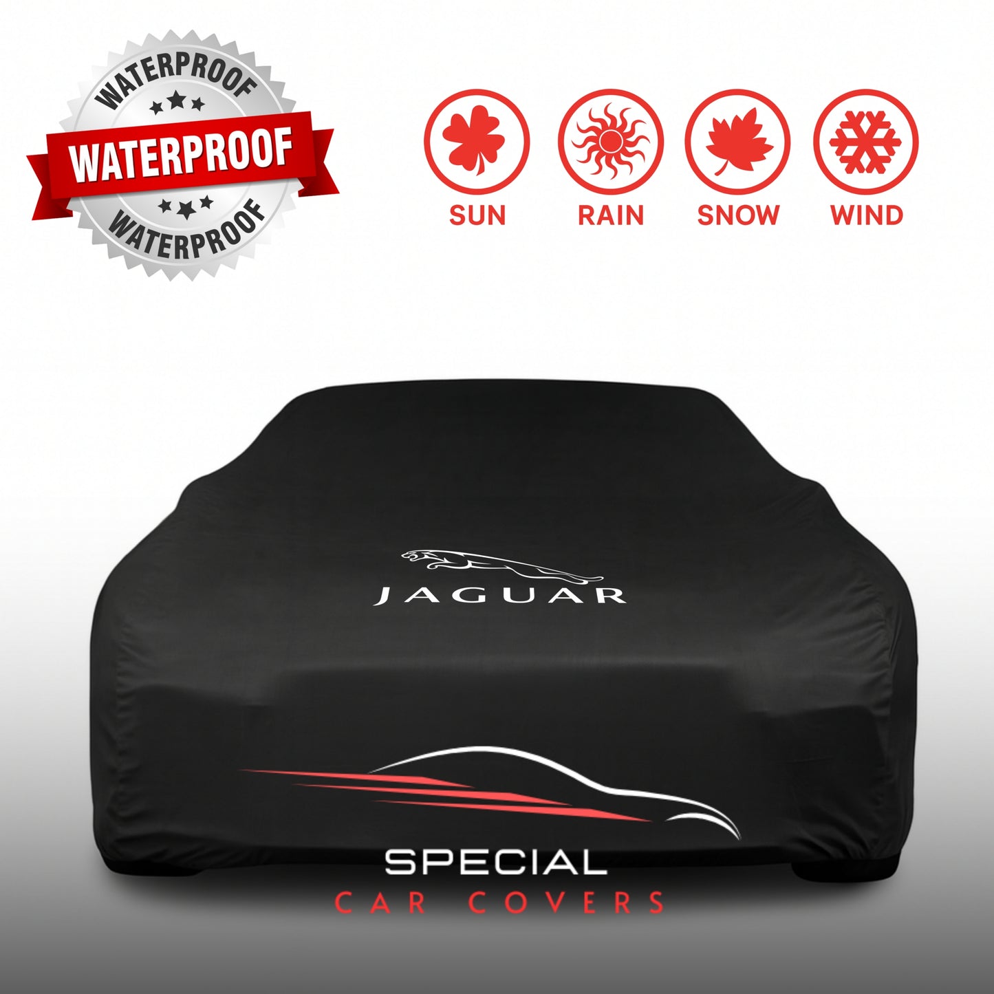 Jaguar Outdoor Car Cover – Waterproof & Custom Fit