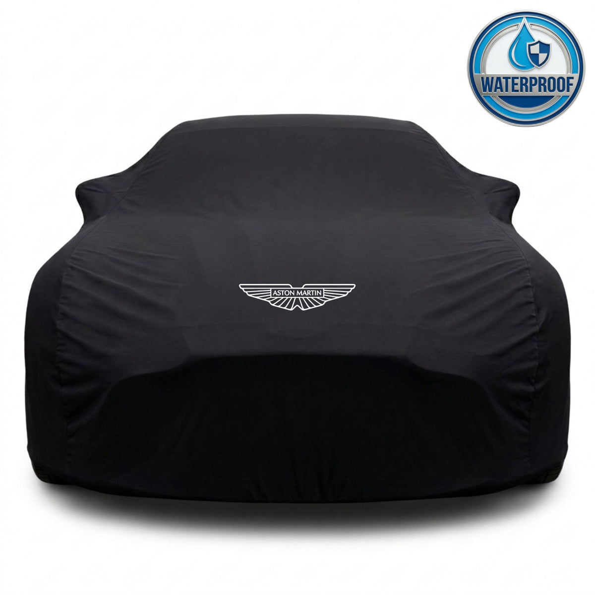 Aston Martin outdoor car cover with custom logo – waterproof and lightweight