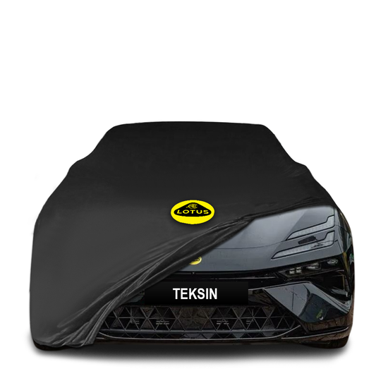 Lotus Emeya (2024-) Indoor Car Cover Custom Fit, Black, Gray, Blue, Red Color