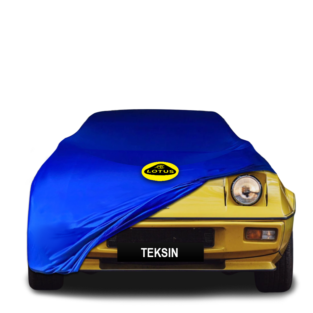 Lotus Eclat (1975-1968) Indoor Car Cover Custom Fit, Black, Gray, Blue, Red Color