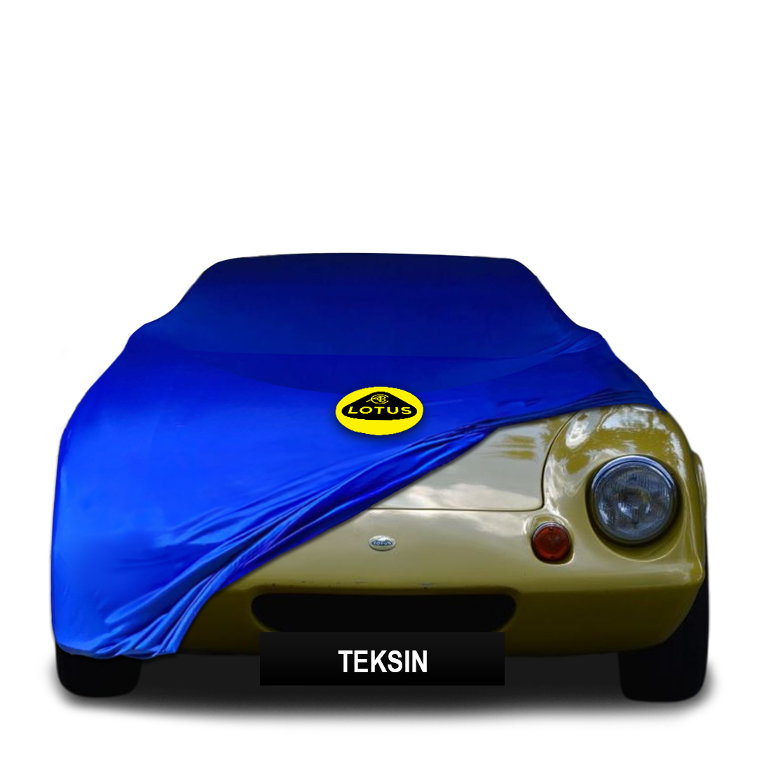 Lotus Europa (1970-2010) Indoor Car Cover Custom Fit, Black, Gray, Blue, Red Color