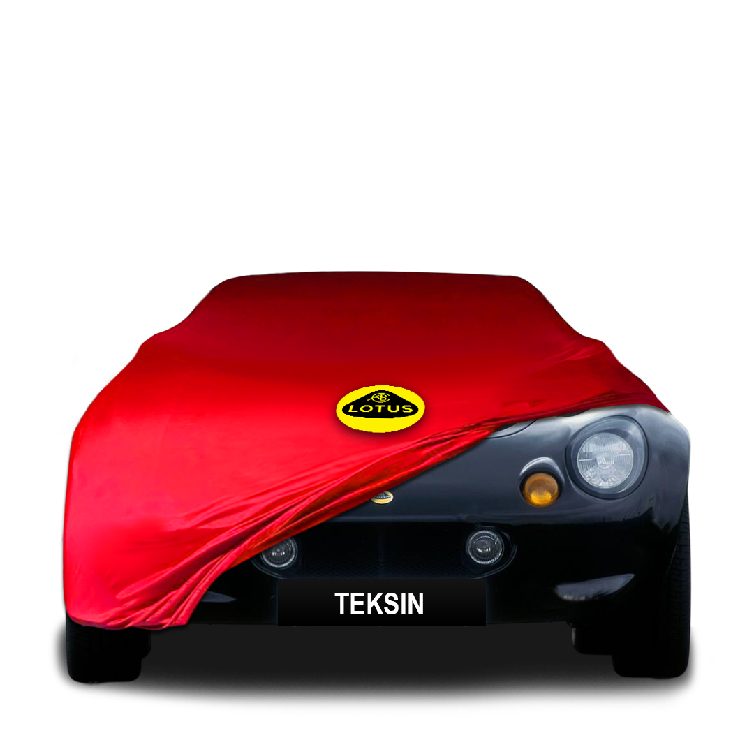 Lotus Elise (1995-) Indoor Car Cover Custom Fit, Black, Gray, Blue, Red Color