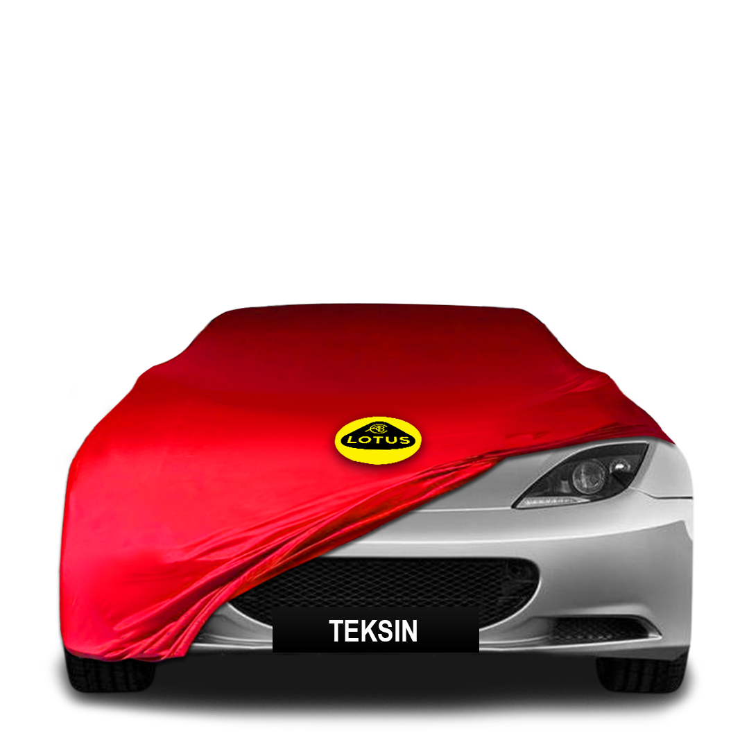 Lotus Evora (2009-) Indoor Car Cover Custom Fit, Black, Gray, Blue, Red Color