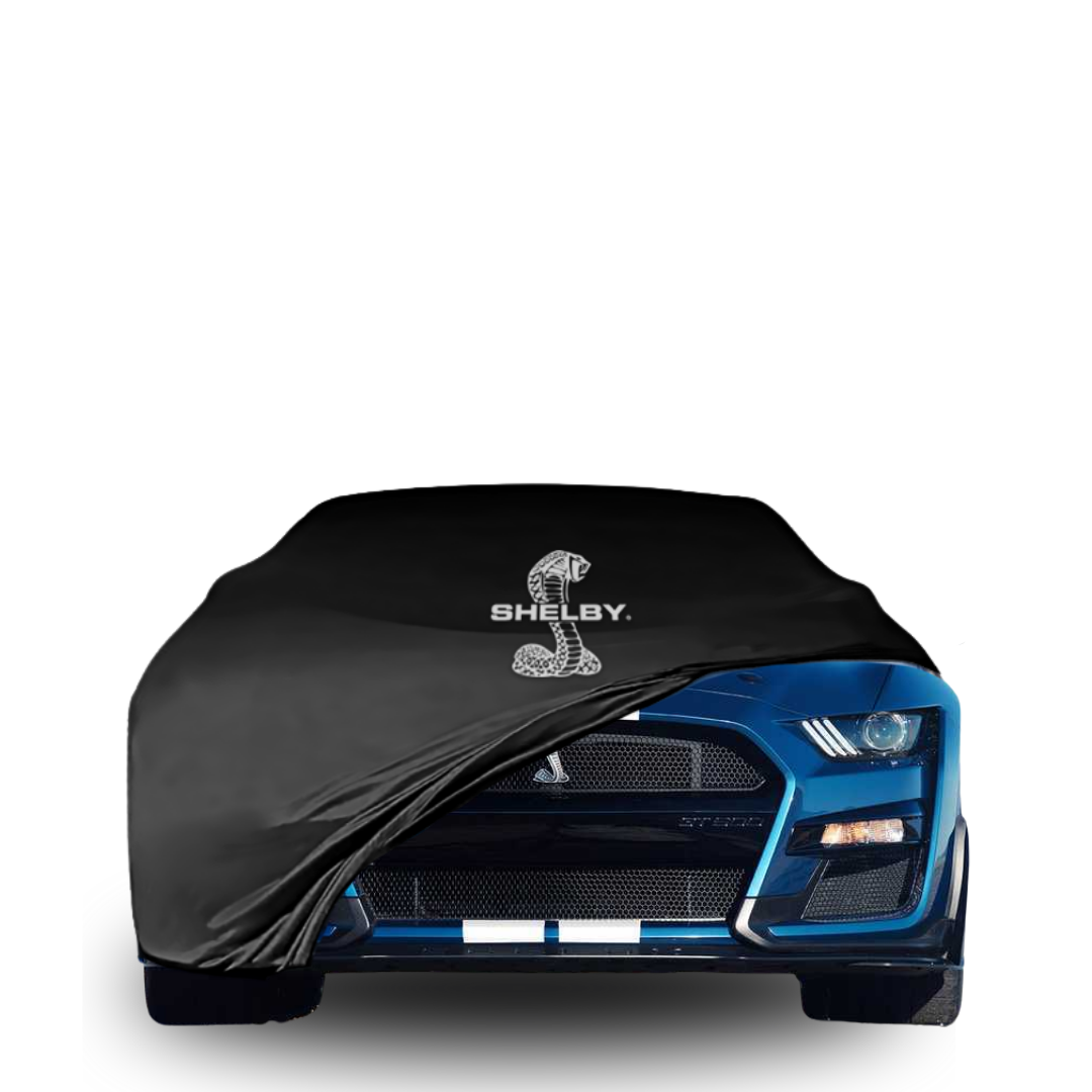 Indoor custom-fit car cover for Shelby GT500KR 2022 with Shelby logo